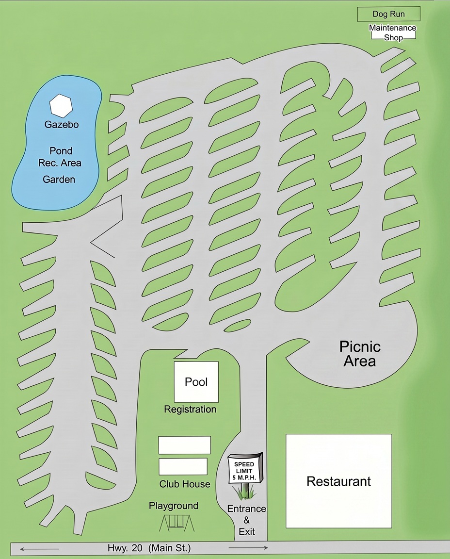 RV park map